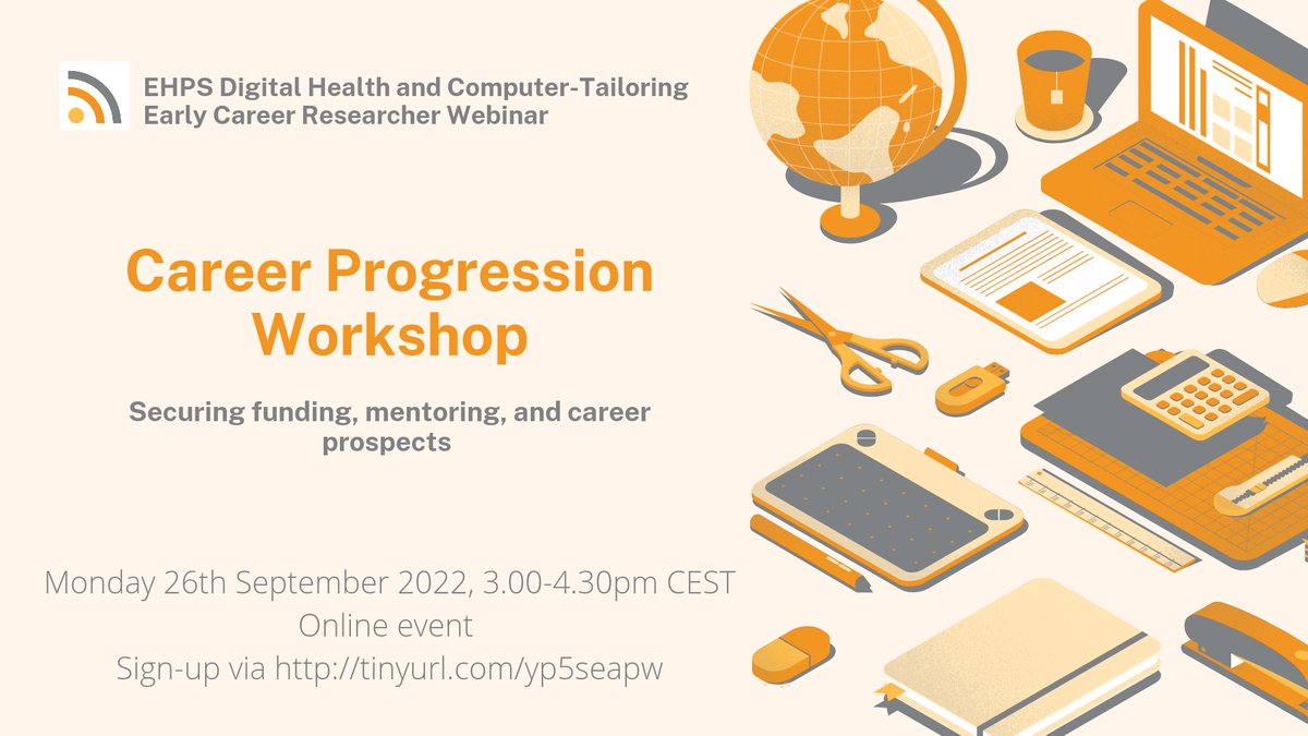 Are you an early career researcher interested in learning more about funding, mentoring, and career prospects? And are you an <a href="/EHPSociety/">European Health Psychology Society</a> member? Then we've got you covered! ✨

We have a new event on September 26, 3:00 PM CEST. You can sign up here 👉 tinyurl.com/yp5seapw