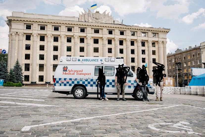 US Ambulances for Ukraine NFP tweet media
