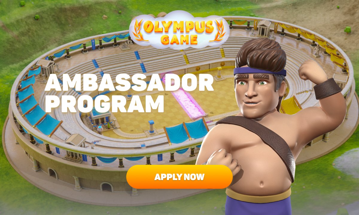 OlympusRaid's tweet photo. Meet our Ambassador Program⚡️

If you have over 1000 subs (any media) and wish to contribute to the success of Olympus Game this program is for you🔥

Spread the word to your audience or community, and get rewarded🪙

Find out more: https://t.co/9lGgQN0pqw

#NFTCommunity #P2E https://t.co/XOwBp6vsol