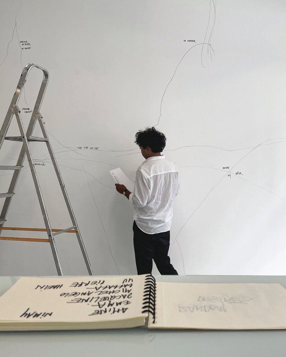 studiojoeland's tweet photo. RANDOM DESIRES
FOR A CERTAIN KIND OF ARCHITECTURE
JOËL ANDRIANOMEARISOA
New solo show at Sabrina Amrani Gallery in Madrid
Opening today
#JoelAndrianomearisoa
#randomdesires
#sabrinaamrani
#madrid https://t.co/Fd1S39MEEx