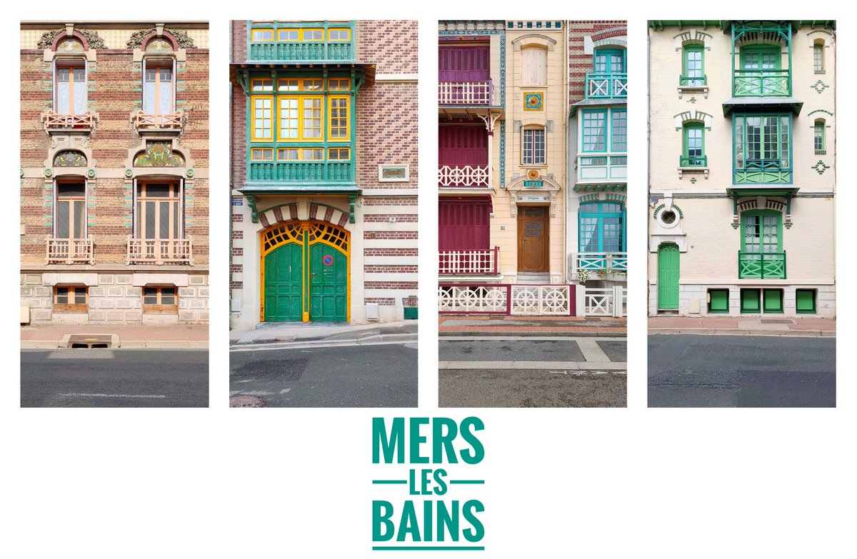 BluRabbit's tweet photo. Voici un #jeudiphoto autour des façades des #villas #BelleEpoque de #MersLesBains. C'est capturé au #photophone traité avec #Snapseed et monté en #quadriptyque avec #Photogrid n'hésitez pas à me dire ce que vous en pensez 😉 https://t.co/zv3U4w2jG9