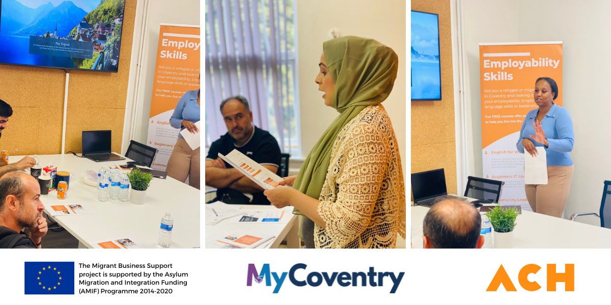 Last week, we held a celebration for our Afghan clients on the <a href="/my_coventry/">MyCoventry</a> Project! 

This was a chance to have an informal lunch, listen to any barriers faced in #Coventry and tell our clients about pre-entrepreneurship support we offer. 

Find out more: mycoventry.org