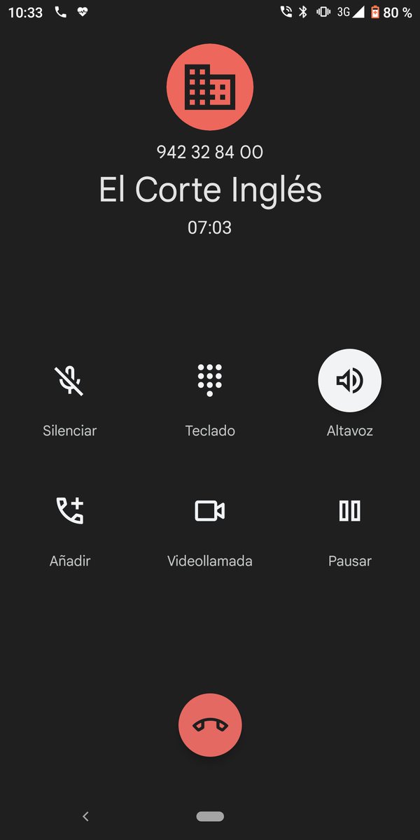 Lala_lauma's tweet photo. Llamar a @elcorteingles @elcorteinglesac  y que te cuelguen a los 7 min de espera porque están todos sus trabajadores ocupados,y no darte una solución,volver a llamar y que suceda lo mismo,indignante que una empresa tan grande trate así a sus clientes. Viva el vino https://t.co/LBF9Zu0Rsr