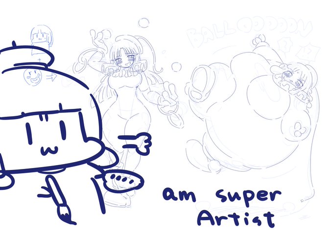 制作中～ピエロ化だよ～(  `ᾥ'  )

now drawing~ am super aritist~~ :3 
