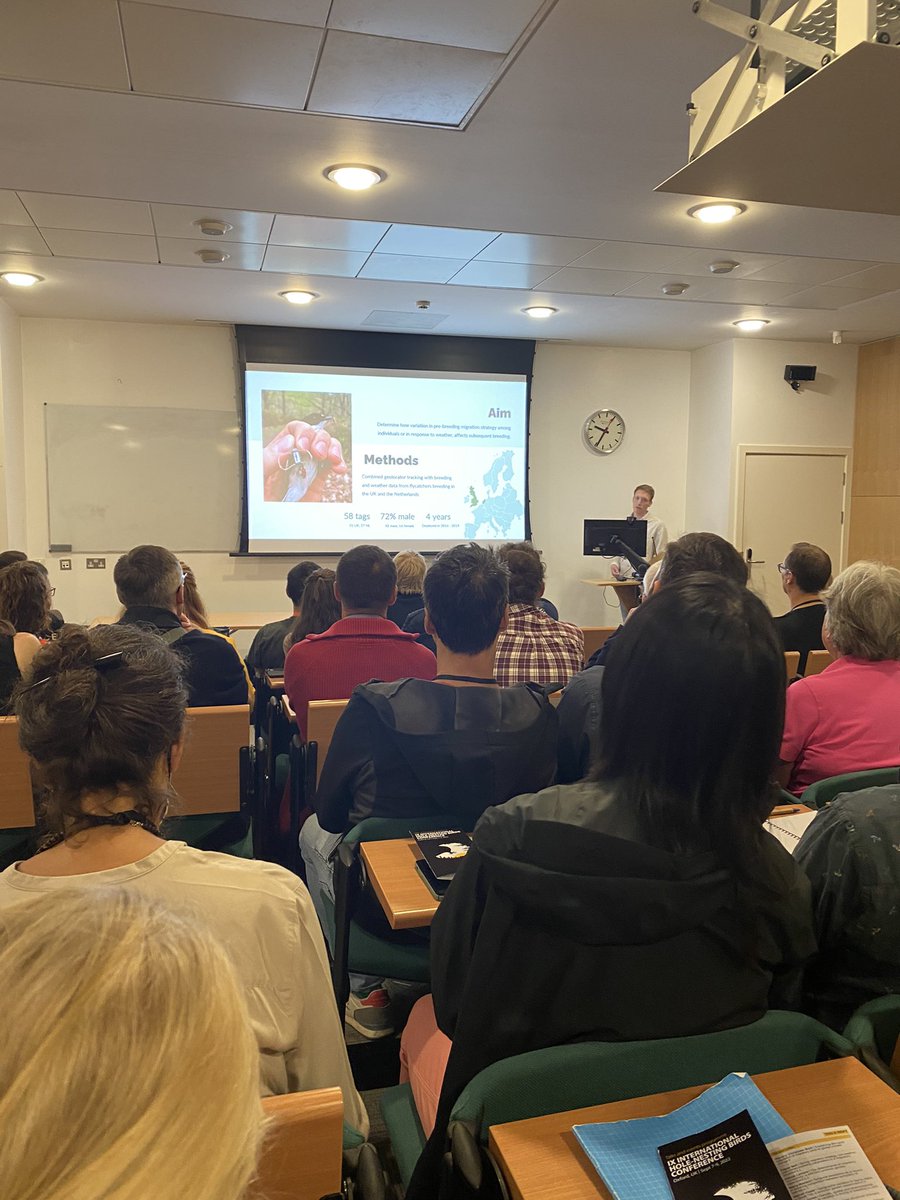 Followed up with a great talk from <a href="/fraserjbell/">fraser bell</a> talking about his research using geo-locator tracking data on flycatchers