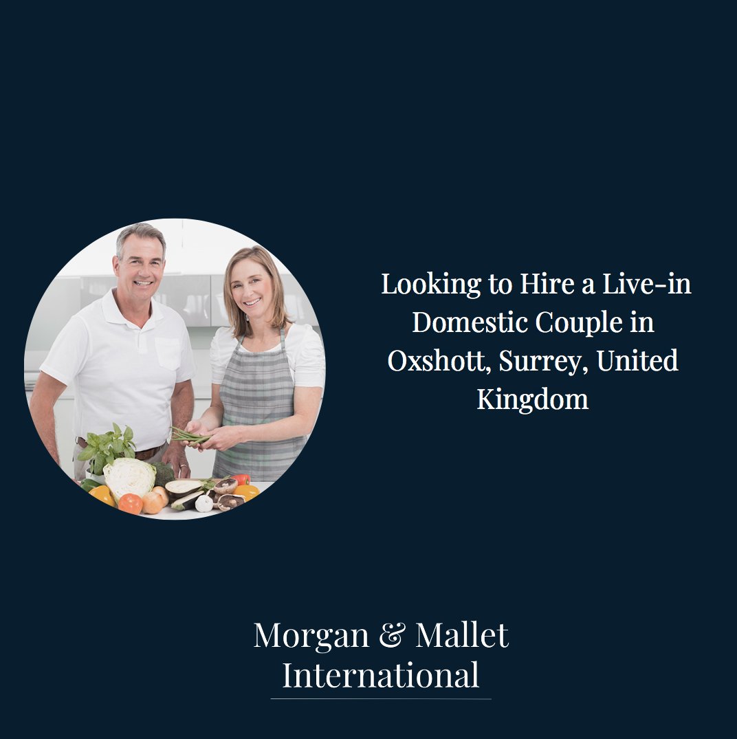 UkMallet's tweet photo. Looking to Hire a ​Live-in Domestic Couple in Oxshott, Surrey, United Kingdom
To apply :https://t.co/WjFG1ehzjb https://t.co/dBzXgs1Pta