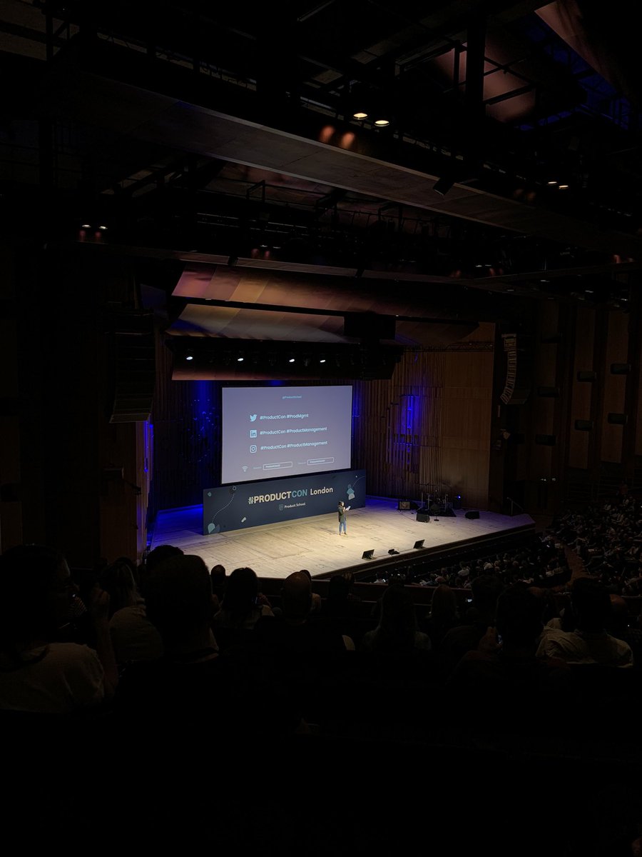 thebenhall's tweet photo. In the cheap seats #ProductCon https://t.co/NV9jpo4i2G