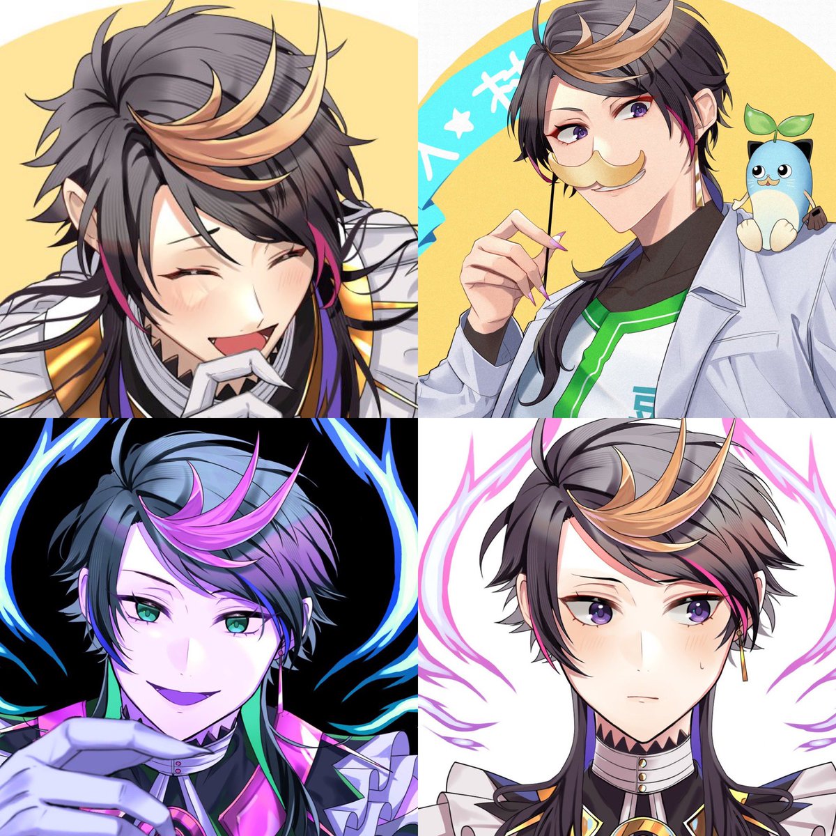 先月描いたやつまとめてなかった(動画3つ作ったからなんかいっぱいある) 