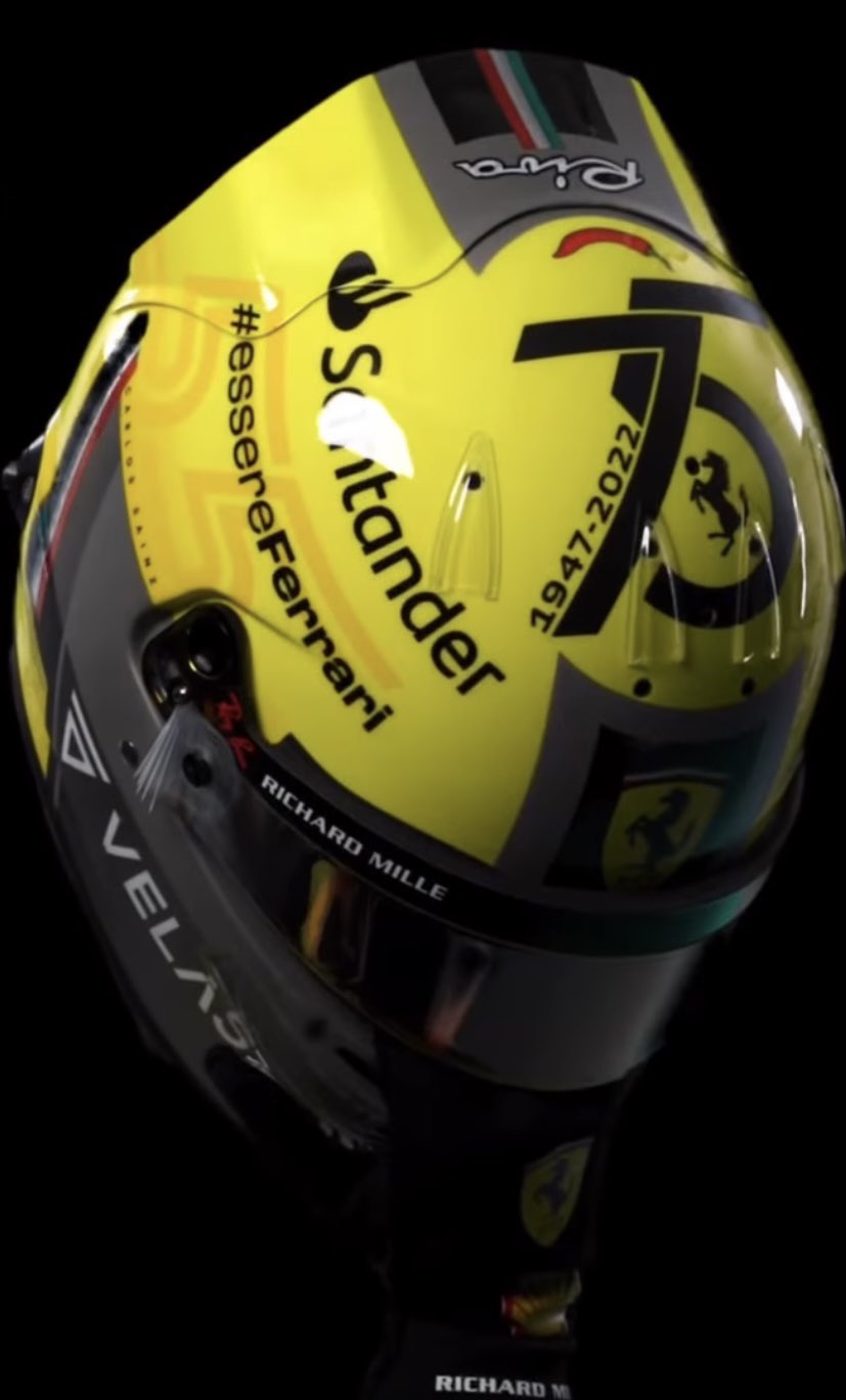 CHARLES LECLERC 2022 MONZA GP F1 REPLICA HELMET FULL SIZE