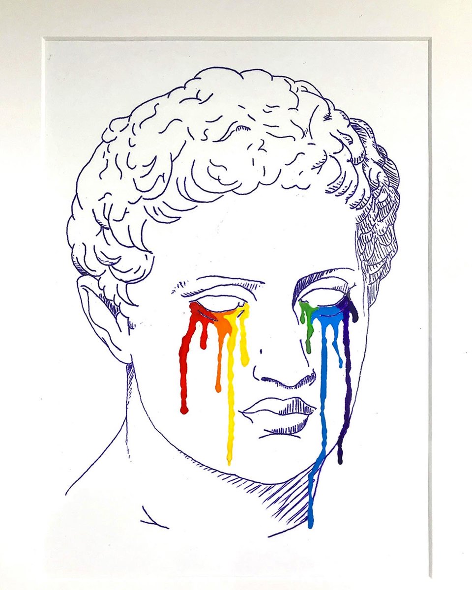 laurent_perbos's tweet photo. Dessin au papier carbone et gouache,
24 x 32 cm - 2019
https://t.co/UmMjkOobY5
•
#artcontemporain #art #dessin #rainbowtears #contemporaryart #aphrodite #artcollector #drawing #nfts #nft #nftartist #foundation #cryptoart #superrare #foundationapp #ethereum #opensea #metaverse https://t.co/CFUS7vrMKM