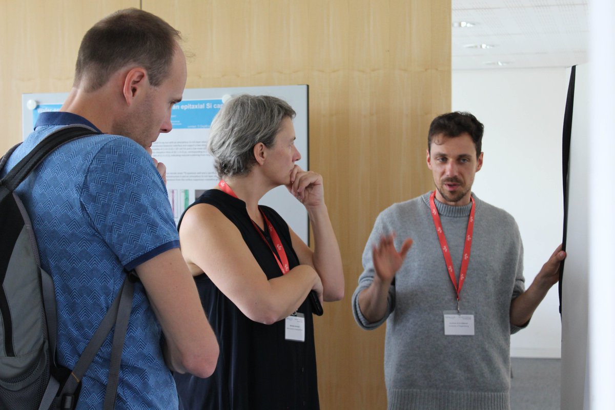 nccrSpin's tweet image. Poster sessions at #SpinQubit5 #NCCRSpin #NCCR #QuantumComputing