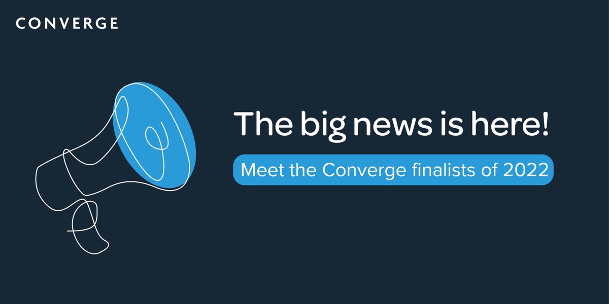 ConvergeC's tweet photo. It's time for the big reveal as we announce who has made it onto this year's #ConvergeAwards shortlist! Read the full story here: https://t.co/HPoBUM5RKi https://t.co/vG4cpwnpJX