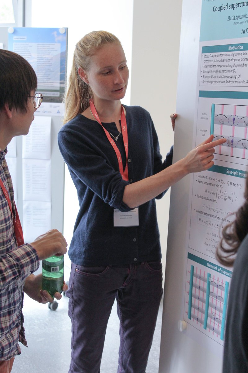 nccrSpin's tweet image. Poster sessions at #SpinQubit5 #NCCRSpin #NCCR #QuantumComputing