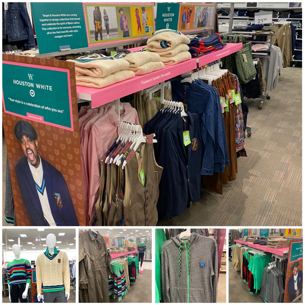 “Our differences make us dope.”  -Houston White
Such an exciting new collection from HW. 
#T2089 #D353