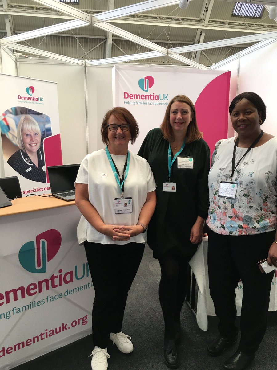 Come and meet Claire, Paulette and Diane at the ⁦@DementiaUK⁩ stand no. 67 at the ⁦@NursingJobsFair⁩ and learn about #AdmiralNurse opportunities in #London and beyond.