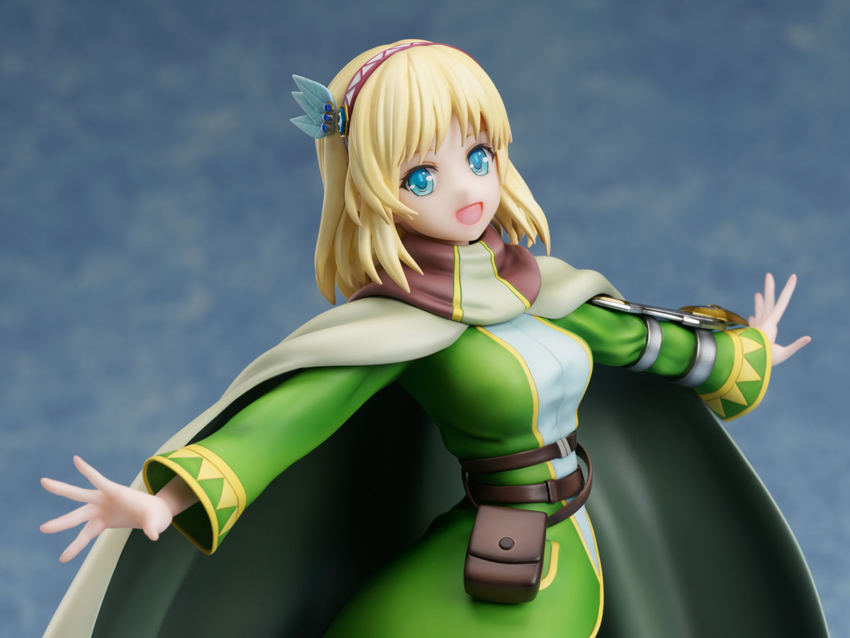 furyu_hm's tweet photo. 『リアデイルの大地にて』よりケーナが
1/7スケールフィギュア化！

ポーチやブーツの質感や髪の宝石の造形など、
こだわりの仕上がり！

弾ける笑顔がまぶしい、
ハイエルフ・ケーナをお手元に。

<<完全受注生産>>
予約締切：10月26日⇒ https://t.co/U12wyz4M6h

#leadale #リアデイル #FURYU #FNEX https://t.co/p9FUWElCbS