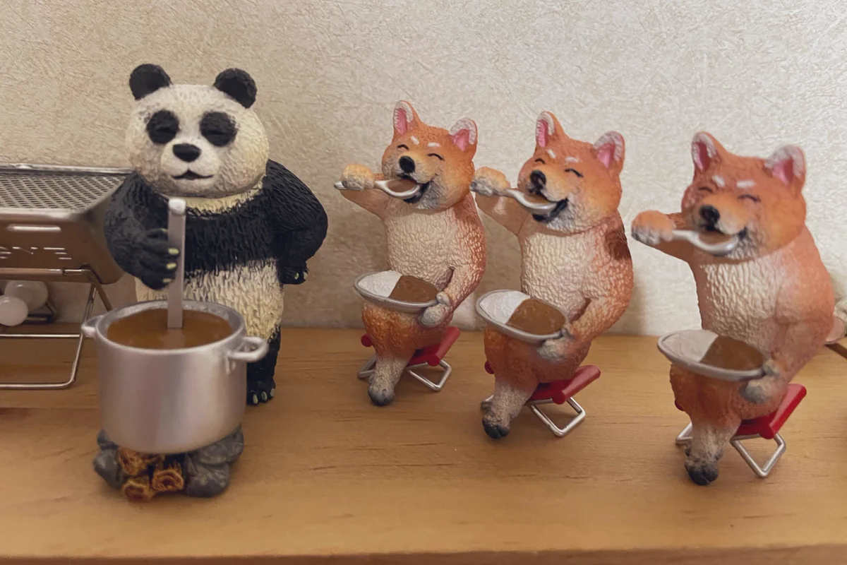 ダブっても許せる！とてもかわいいアニマルキャンプガチャ！！