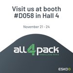Image for the Tweet beginning: Are you attending #ALL4PACK Emballage