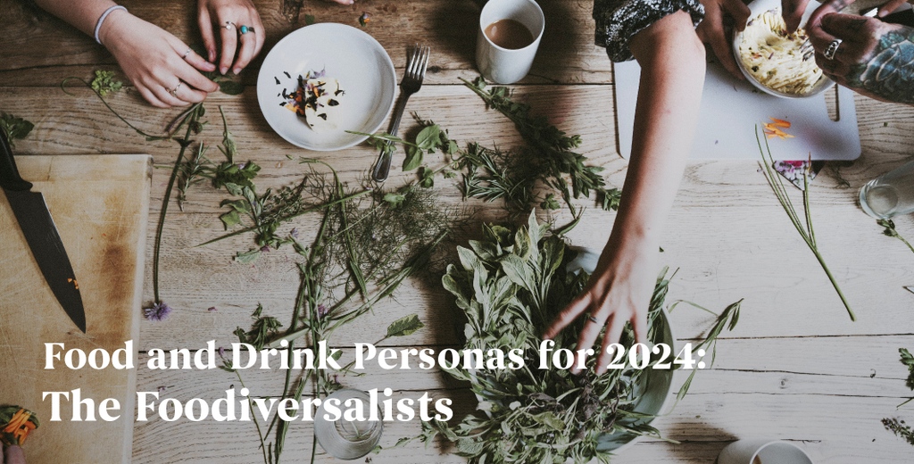 pointbleudesign's tweet image. Today we talk about the latest group of "Food and Drink Personas", the Foodiversalists. Those who prioritise their mental and physical well-being. Everything on our website 🌿