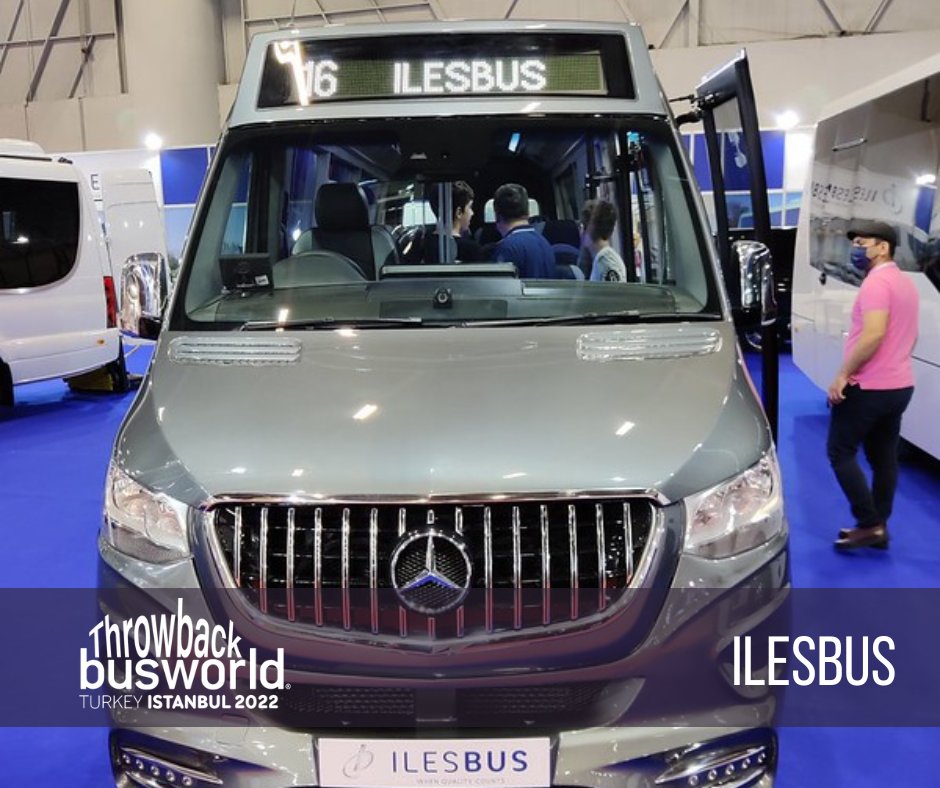 busworld's tweet photo. It's already more than 3 months ago that we were in Istanbul for Busworld Turkey. Time to look back at what minibus and midibus body builder Ilesbus brought to the show floor this year!
#busworld #BusworldTurkey #Ilesbus #minibus #midibus @IlesbusCoach https://t.co/y21L9eZrwq