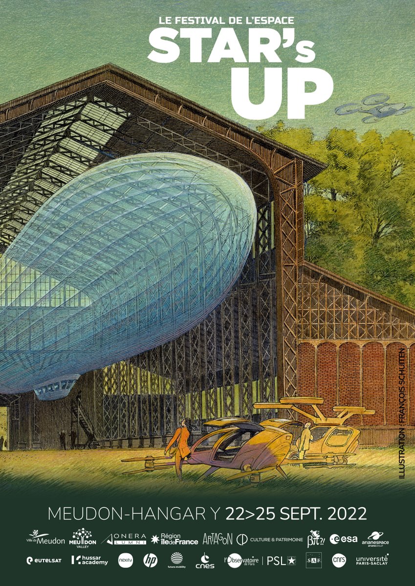 starsupfestival's tweet photo. Rendez-vous du 22 au 25 Septembre 2022 au Hangar Y à Meudon pour célébrer l'Espace : Conférences, ateliers et animations ludiques, projections, expos... https://t.co/9OpMNEcnyJ