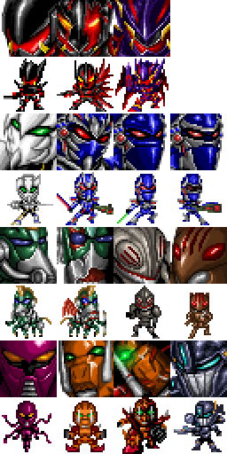 シャドウステークに出てくる変身キャラのドット絵アイコン見てー。ネタバレ防止系とか差分とかは省いてるから本当はまだありますけども!
プレイヤーの方だと通じると思うのですが、半分くらい出番僅かな連中なの再実感しますね・・・