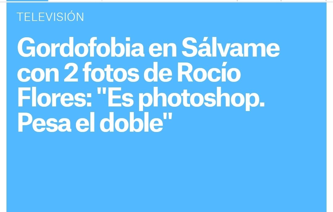 <a href="/anaisabelpeces/">Anaís Peces</a> La productora para la que trabajas arremetió contra Rocío Flores, la misma que parío tu amiga Rociíto.
No te he visto poner ningún tweet en su apoyo🤔
#YoMeRebelo8S