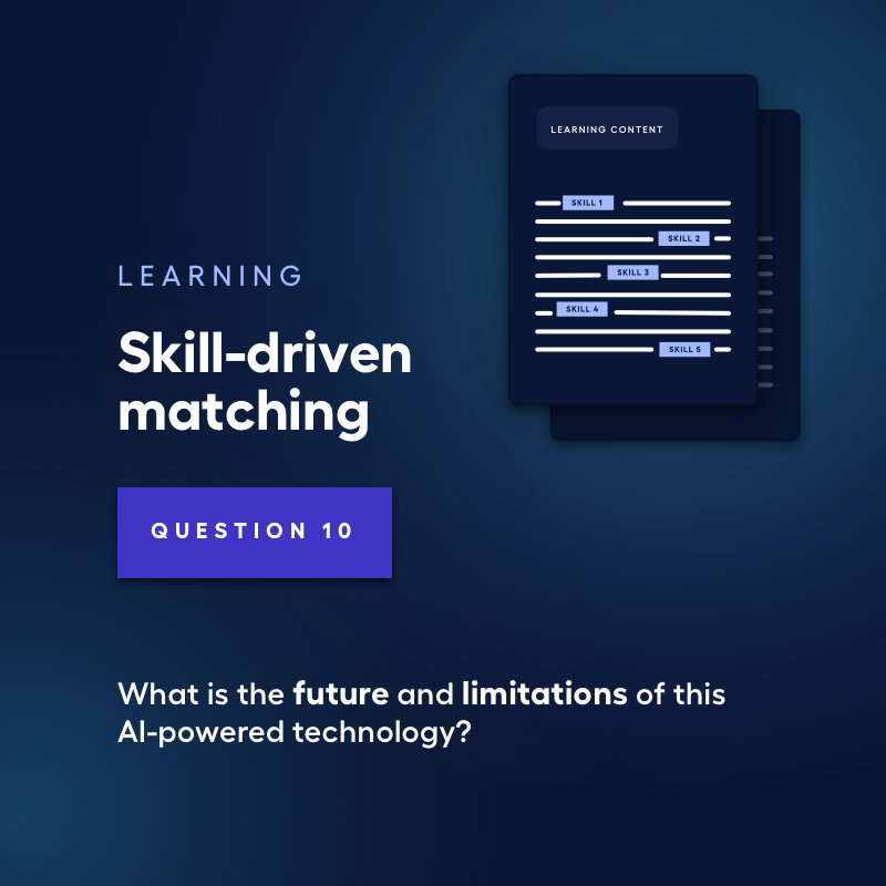 Q&amp;A🔎- Matcher les #apprenants et les contenus de #formation ⬇️
"Quel est l'avenir de cette approche basée sur l' #IA ? Quelles en sont les limites ?"
Découvrez la réponse dans notre dernier #livreblanc (🇫🇷) : hubs.li/Q01g6qJ10