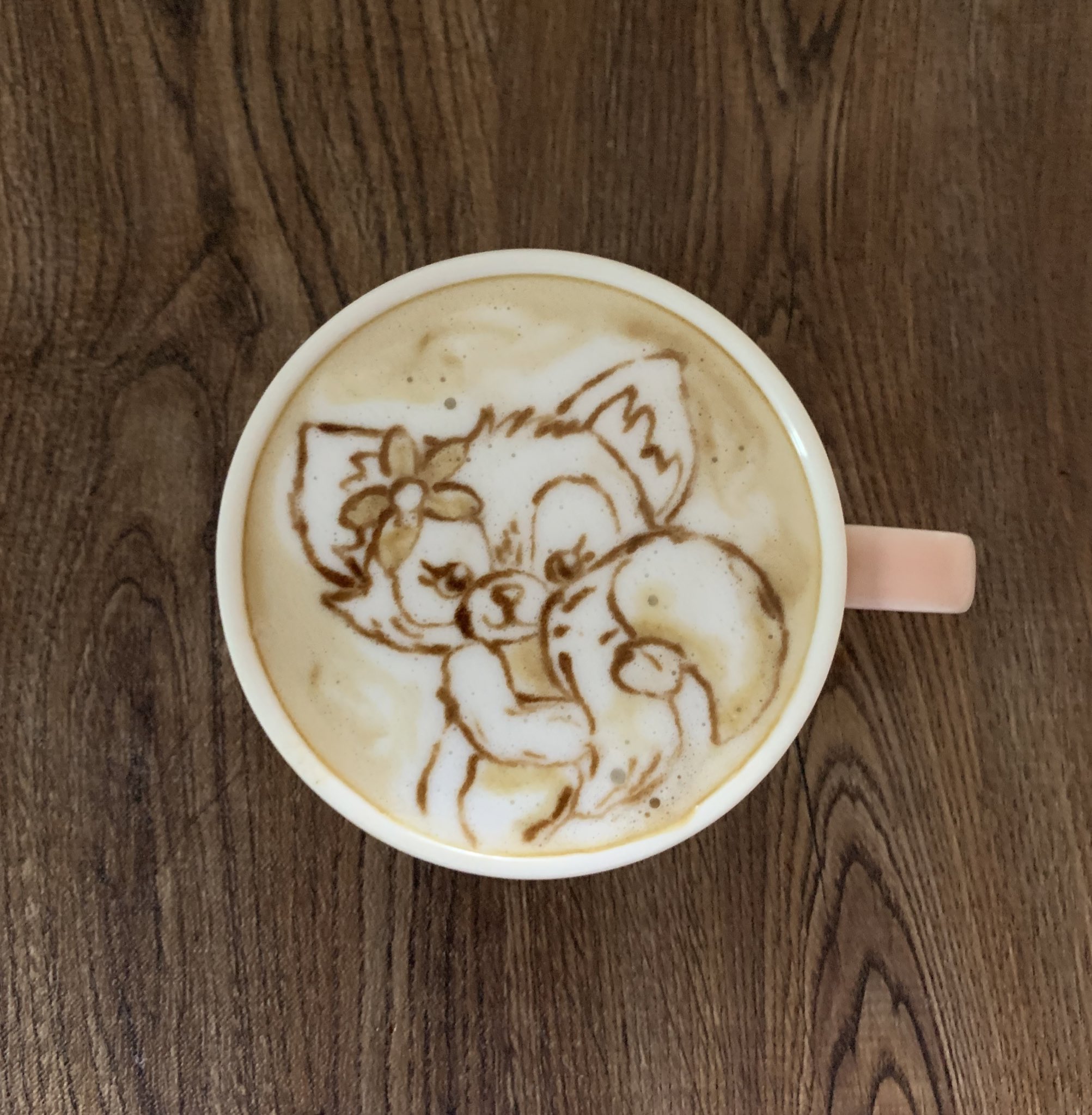 ゆい ラテアート練習中 Latteart Yukko Twitter