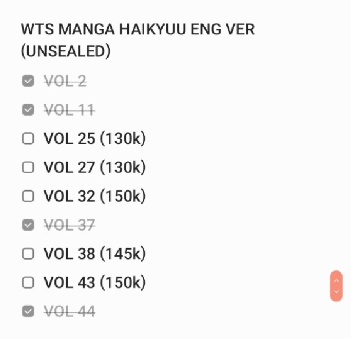 pewsitivee's tweet photo. @JapanMerchFess ayo nder manganya jadi 130k/each semua, take all 600k. Sama opslot nendo akaashi keiji https://t.co/eq6nfYBgOh