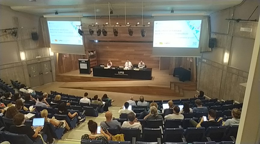 ▶️#ILERA2022 conference's opening session with Assumpció Malgosa (Vice Rector for 
Research and Transference at <a href="/UABBarcelona/">Universitat Autònoma de Barcelona</a>), Kamran Fannizadeh (Deputy Director of the 
Governance and Tripartism at <a href="/ilo/">International Labour Organization</a>) and <a href="/OscarMolinaRom1/">Oscar Molina Romo</a> (Associate professor at <a href="/UABBarcelona/">Universitat Autònoma de Barcelona</a>)