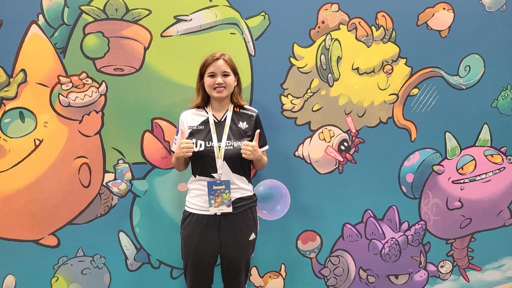 CaraCuteGames's tweet image. Checked-in and ready for day 1. #AxieCon #MVPp