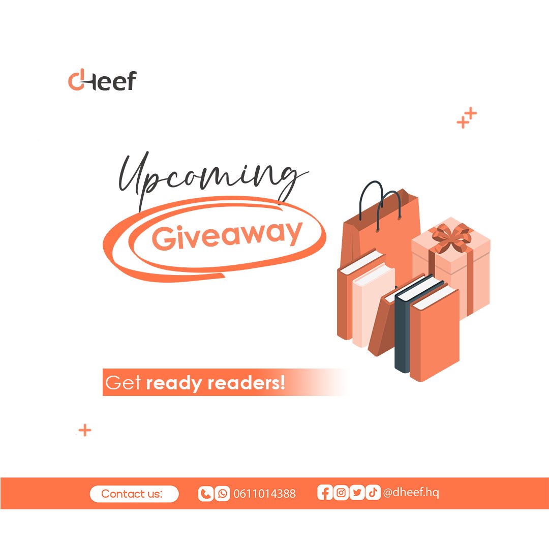 dheefbooks's tweet photo. Readers' Competition.
We are starting a weekly contest for readers in which the winner will receive a gift of the book of their choice.
#Somali #dheef #akhris #booklovers https://t.co/yzGVXLbr6Z