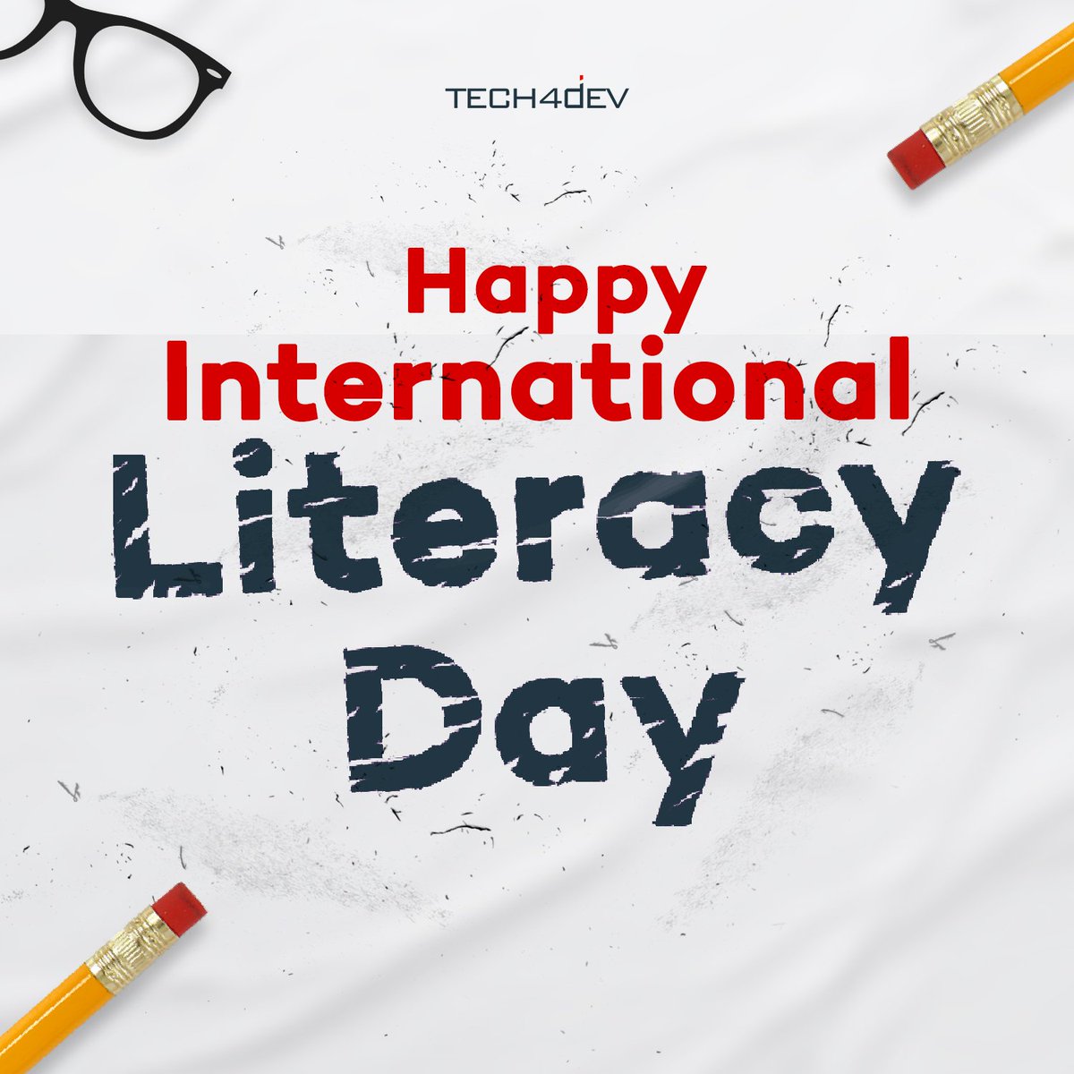 Happy International Literacy Day!

Since 1967, people worldwide have set aside September 8th, to create awareness of the importance of literacy in empowering people and creating a sustainable economy.