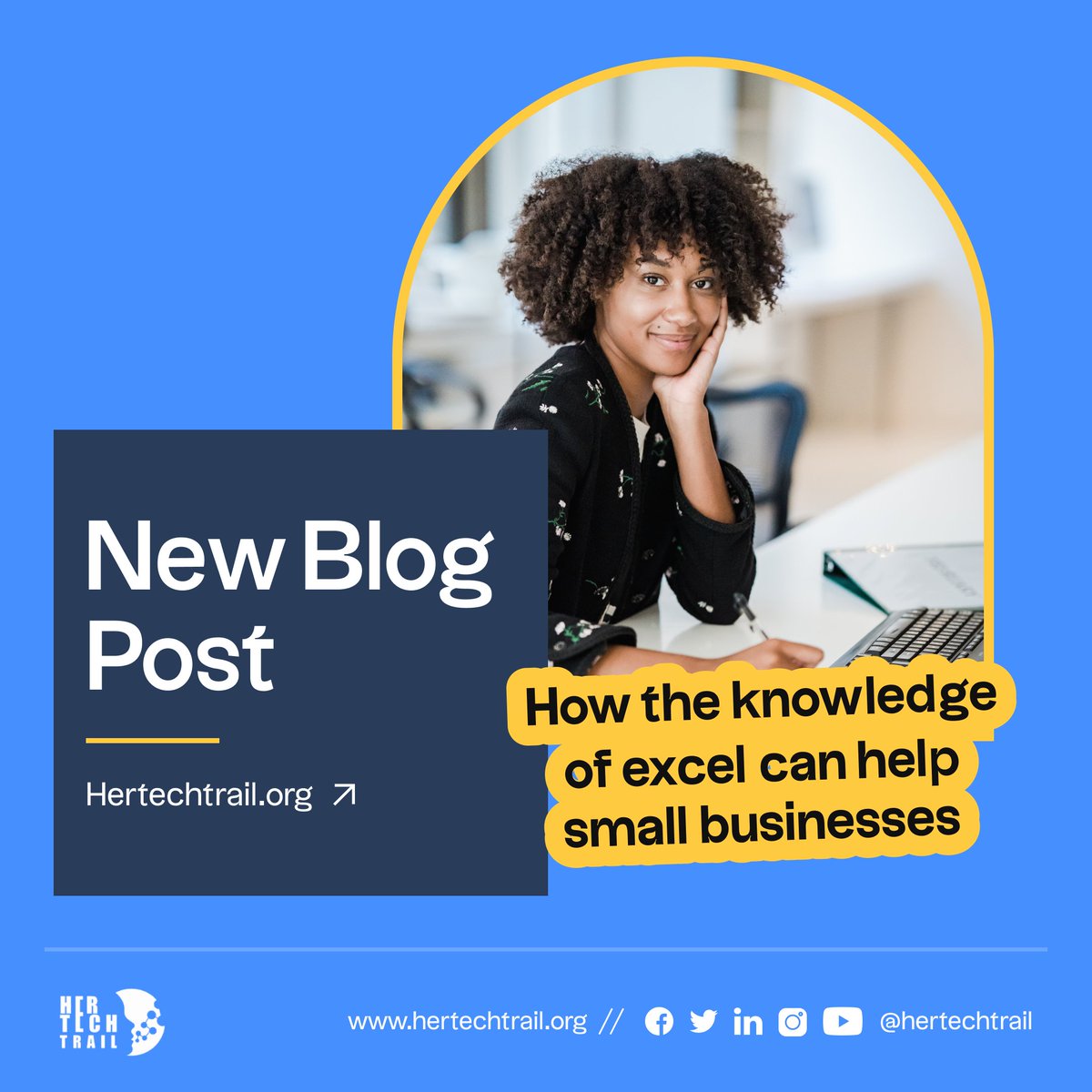 hertechtrail's tweet photo. Did you know we have a blog?  👀

Now you do. 😁

Our data community lead cooked something for small business owners and lovers of data

Here's the link to read: https://t.co/1dJ6g5KbRK

Enjoy!

#hertechtrail
#womenintech 
#dataanalytics https://t.co/FVLehujDk0