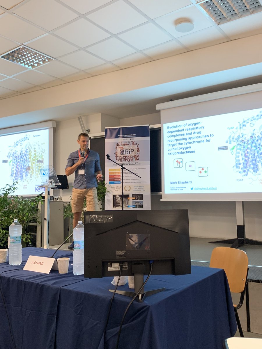 ShepherdLabKent's tweet image. Enjoyed the talk and some great questions from the O2BiP crowd