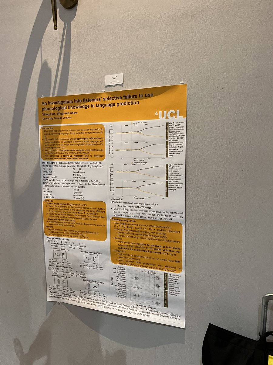 I’m so happy that I presented my poster at #AMLaP2022 yesterday! I was grateful to receive so much valuable feedback! Thank you!
