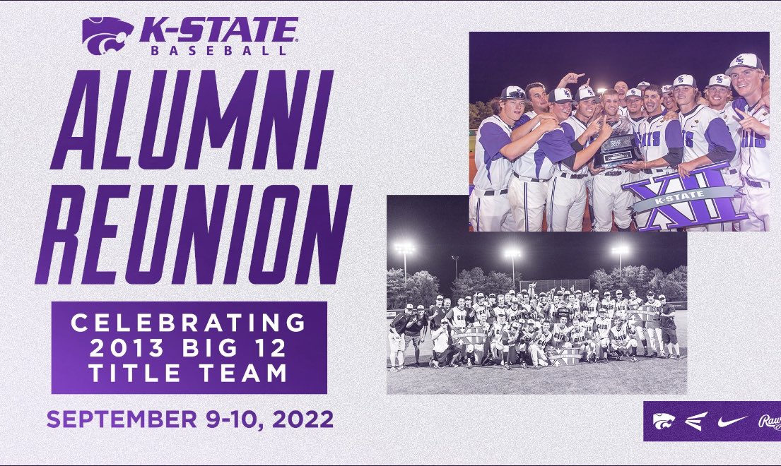 10 yrs ago Jared King said we would win the Big 12 Title at The Purple Power Play - everyone cheered but no one really believed. 9 months later we’re lifting the Big 12 Trophy over our heads. Amazing group of players, coaches and staff!! Excited 2 celebrate the weekend with them!