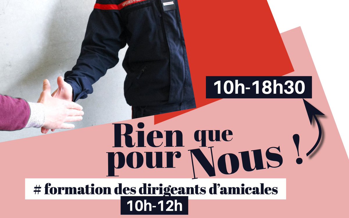 SDIS88's tweet photo. [#agenda] DIRIGEANTS D'AMICALES, la journée de l'engagement est aussi faite pour vous. 
Venez participer à une formation adaptée à vos responsabilités en présence de la @MNSPF 
Vous pourrez aussi assister à  l'assemblée générale de l'UDSP des #Vosges.

Venez nombreux ! https://t.co/D26OolL1Xf