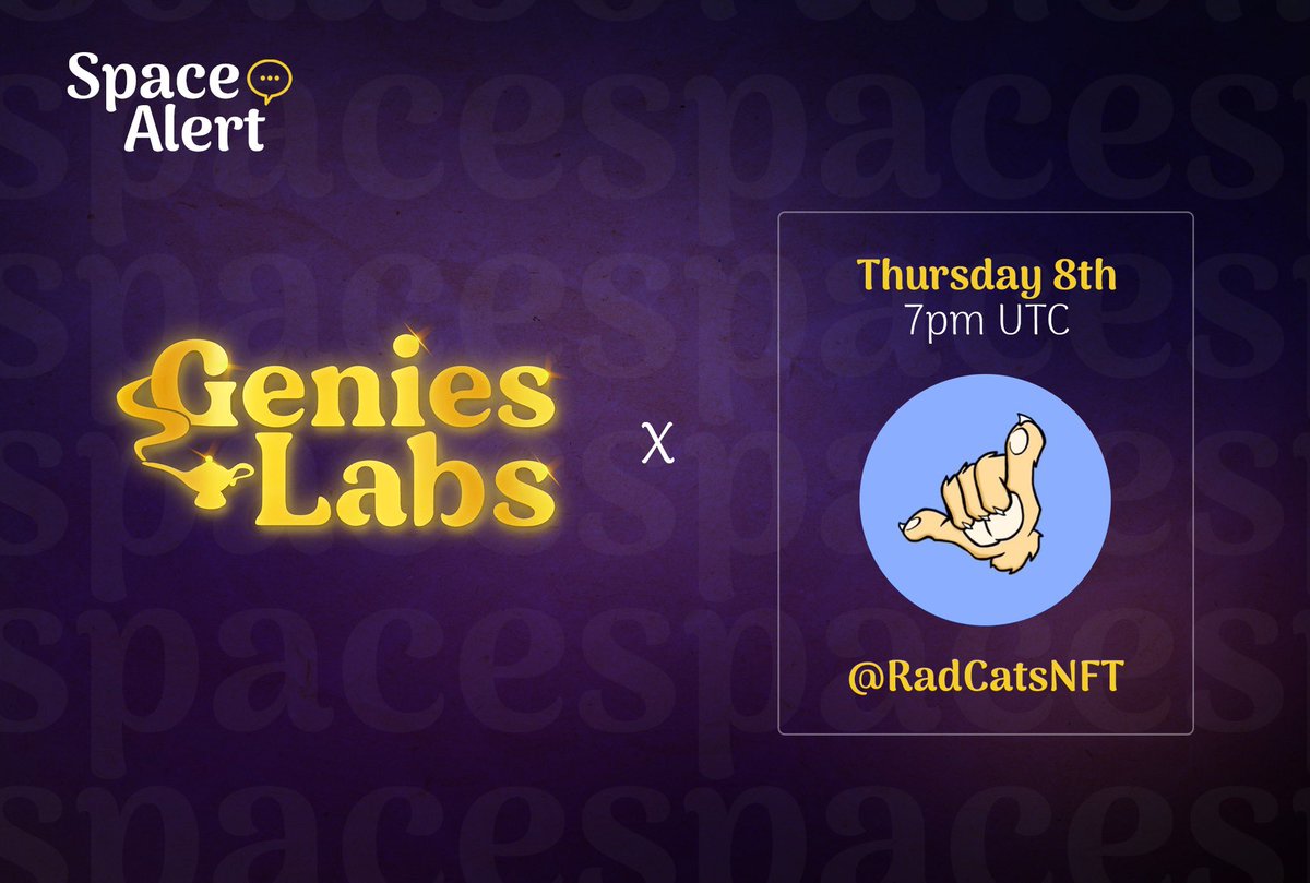 Genies Labs tweet media