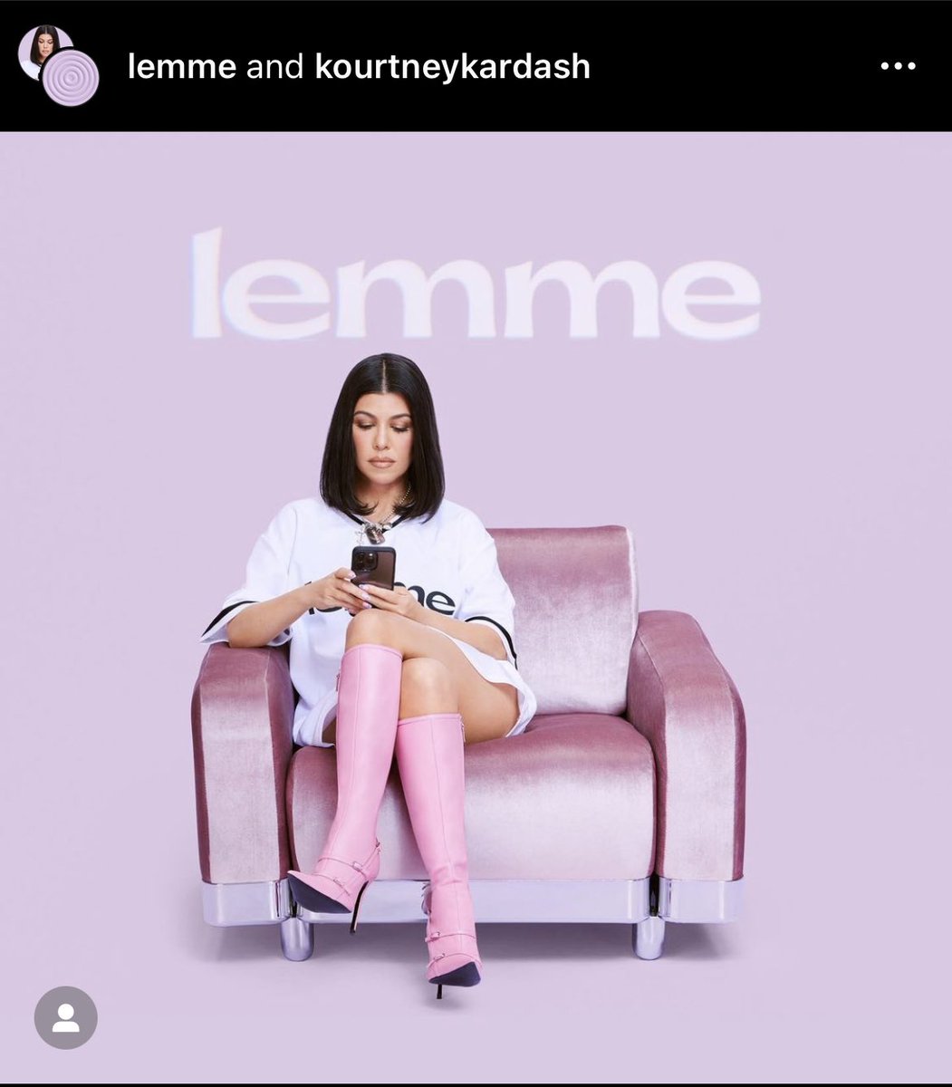 Kourtney Kardashian teased a new company launch: Lemme 

According to the trademarks filed: the brand is intended to cover the categories of "vitamins, supplements, vitamin-fortified food and beverages and vitamin cases

While Kim launches SKYY PE firm 

Kardashians don’t stop.