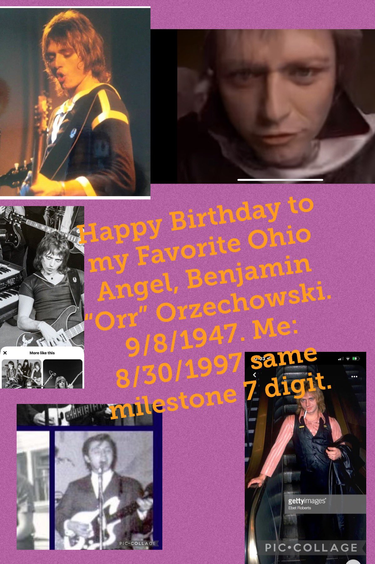Happy Birthday to Benjamin Orr Orzechowski 9/8/1947.      .    