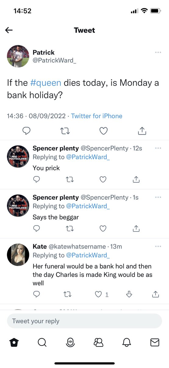 Look wot this prick did go at him