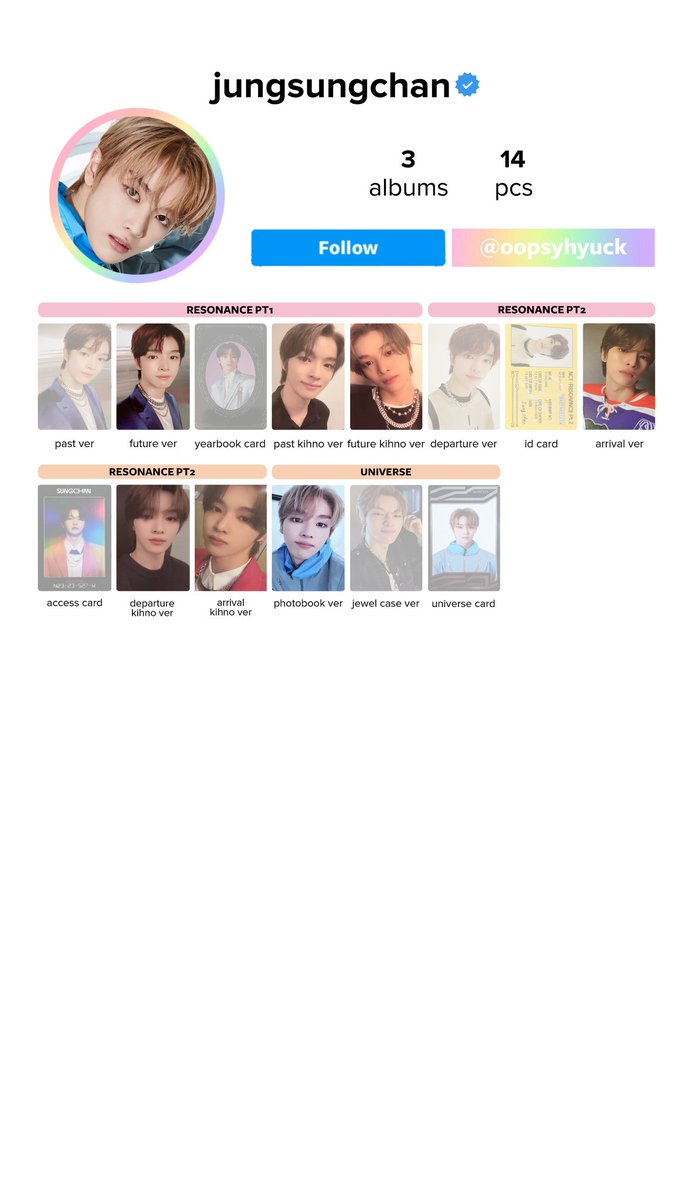 _geeiiaa's tweet photo. 🌼: wtb lfs wtt lft sungtaro pc ph

•not in a rush!
•only offer those that are not whitewashed
•dm offers
•atleast 2-3 pcs/seller
•not sensitive w/ minimal marks
•no to op pls

- for trade:
•ratio tbd if needed
•have: see replies 
 
🏷️ nct sungchan shotaro album pc https://t.co/TM5HHEJW5K