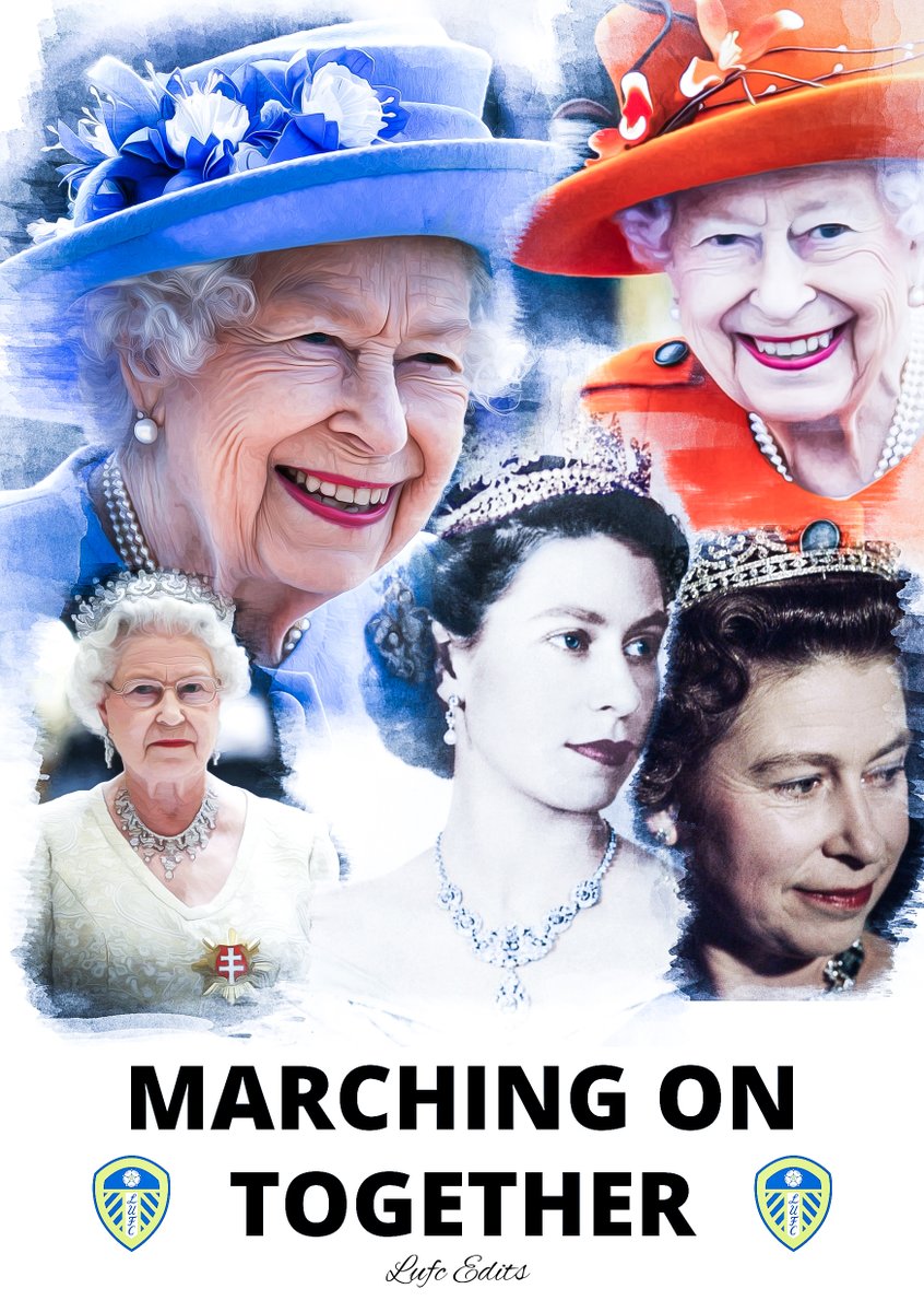 LUFC Edits is with you Your Majesty.
You can pull through this.
Marching On Together 
#lufcedits #Queen #HerRoyalMajesty