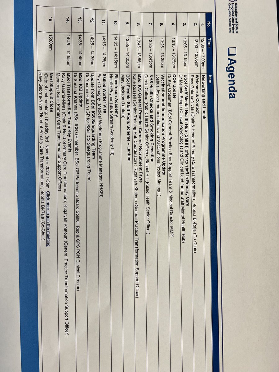 afjal hussain (@afjalhu64781468) on Twitter photo A great general practice peer support team and practice managers engagement event delivered by <a href="/RavyGabrria/">Ravy Gabrria-Nivas (Lola)</a> and the team. A great turnout and great see everyone again in a face to face environment😃. <a href="/BSol_ICS/">Birmingham and Solihull Integrated Care System</a> <a href="/BSolTraining/">Birmingham & Solihull NHS Training Hub</a> <a href="/dameyveb/">yve buckland</a> <a href="/BalrajPurewal9/">Balraj Purewal</a> <a href="/SophiaRaja8/">Sophia Raja</a> <a href="/DrSunainaK/">Sunaina Khanna</a> A great general practice peer support team and practice managers engagement event delivered by <a href="/RavyGabrria/">Ravy Gabrria-Nivas (Lola)</a> and the team. A great turnout and great see everyone again in a face to face environment😃. <a href="/BSol_ICS/">Birmingham and Solihull Integrated Care System</a> <a href="/BSolTraining/">Birmingham & Solihull NHS Training Hub</a> <a href="/dameyveb/">yve buckland</a> <a href="/BalrajPurewal9/">Balraj Purewal</a> <a href="/SophiaRaja8/">Sophia Raja</a> <a href="/DrSunainaK/">Sunaina Khanna</a>