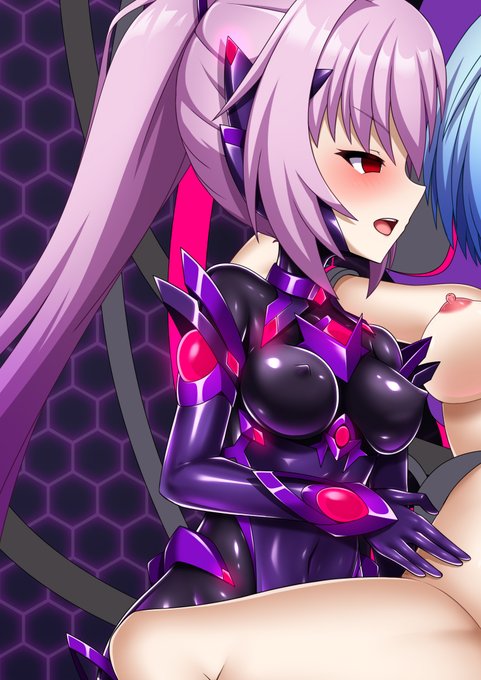 この絵も今月中に仕上げますが、最近あまり新しいの上げられてないなって思ったのでイヴィルステラちゃん部分だけでも見てください 