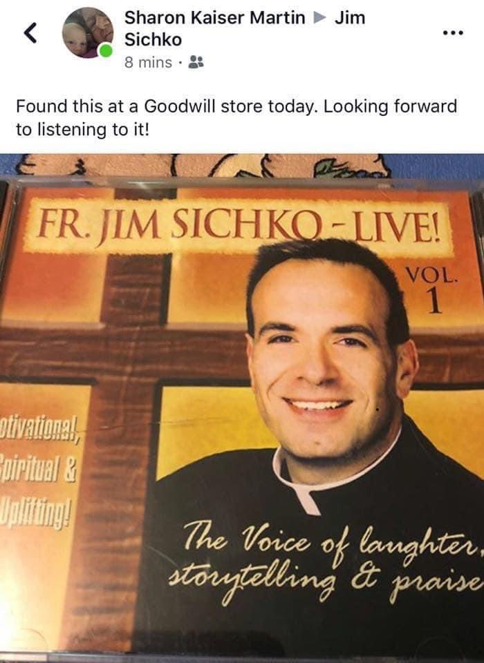 JimSichko's tweet photo. The POST BELOW made my weekend if not week— LOL—#goodwillrocks #missionaryofmercy https://t.co/JlUUInrVMS
