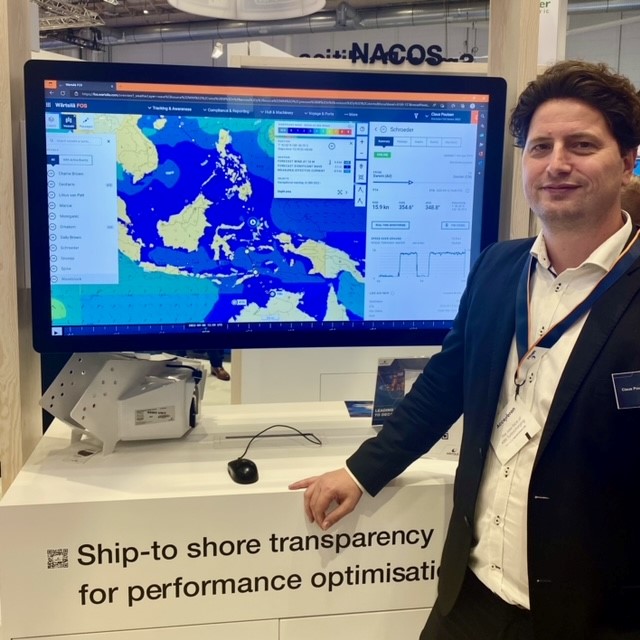SMM (@smmfair) on Twitter photo For optimal route planning & transparent ship-to-shore communication: Get an impression of the FOS software at <a href="/wartsilacorp/">Wärtsilä Corporation</a> stand at #SMMfair (Hall B6, 309). It includes all relevant data, such as weather conditions or ship type, in the calculation.
#drivingthemaritimetransition For optimal route planning & transparent ship-to-shore communication: Get an impression of the FOS software at <a href="/wartsilacorp/">Wärtsilä Corporation</a> stand at #SMMfair (Hall B6, 309). It includes all relevant data, such as weather conditions or ship type, in the calculation.
#drivingthemaritimetransition