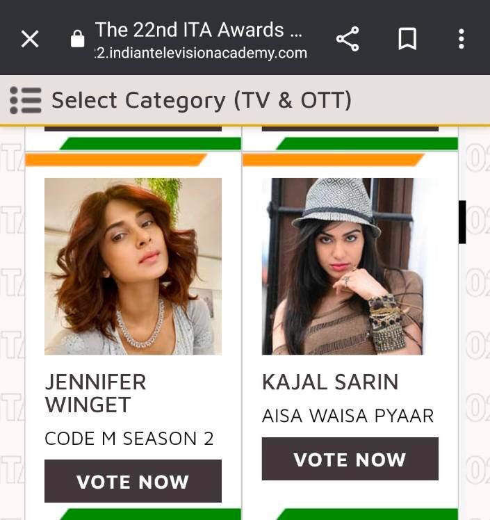 Jenniwinget1x's tweet photo. Guy’s vote for #jenniferwinget as popular actress on ott for Code M 2 as well as for popular show on the official site of ITA Awards 2022 ! 

Please guy’s show your love and support! please requesting !!

( Vote for our idol 🤗) 

https://t.co/Vp8mjPEpiC https://t.co/JuISsBRpSp
